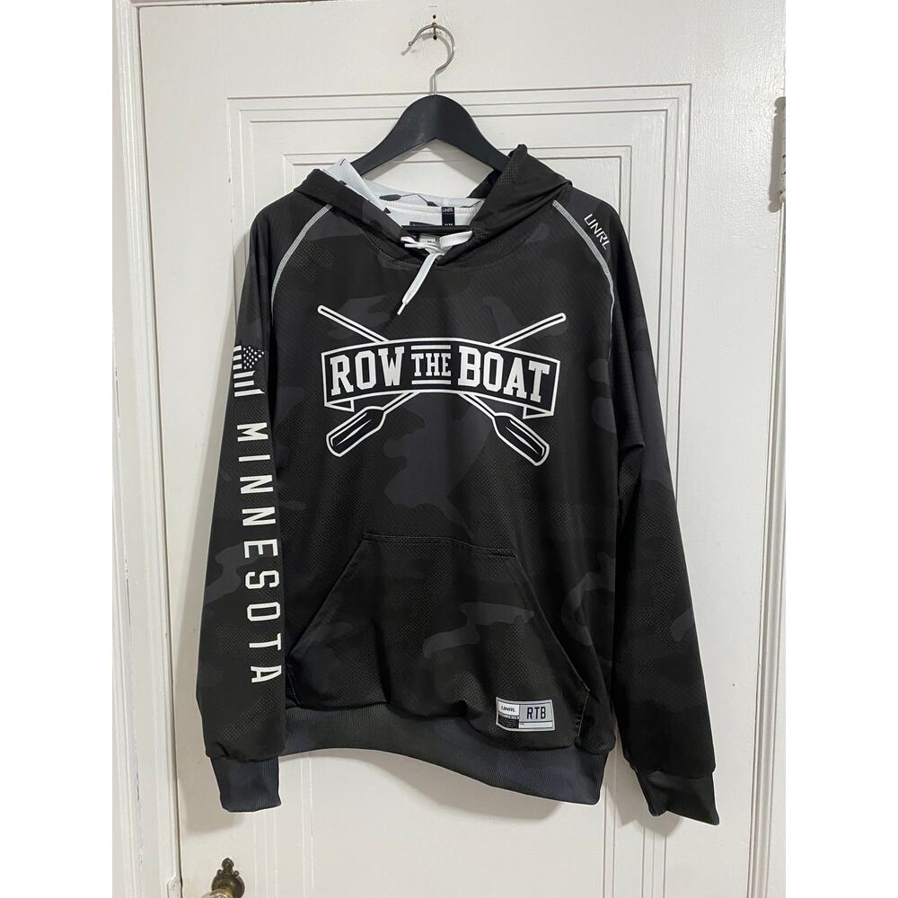 Minnesota Gophers Row the Boat UNRL Brand Hoodie Size M
